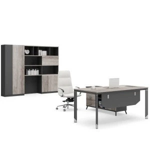 Latest Design Manager CEO Boss Wood Luxury Modern Executive Office Desk Furniture Set in Guangzhou China