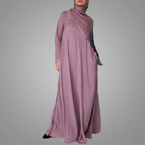 Latest Fashion Muslim Dresses Long Sleeve Jubah Dubai Women Abaya