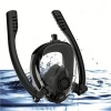 Latest scuba full vision snorkeling diving mask underwatr swimming snorkeling goggles