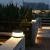 Import LED garden decoration light patio path outdoor waterproof Pillar lamp for courtyard Fence the way Solar Post Light from China