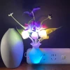 Light Sensitive Automatic Children?s Cute Flowers Cartoon Plug Sensing Night Light