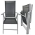 Import Lightweight 7 Positions Adjustable Aluminum Tesling Material Folding Garden Chair from China