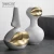 Import Lips Table top ceramic decoration gold Modern home decor luxury ceramic ornaments home decoration accessories ceramic crafts from China