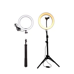 live streaming video makeup selfie led ring light with tripod stand phone kits ring light with tripod stand