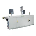 Low power consumption plastic HDPE pipe extruder machine