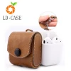 low price high quality custom leather cover case for airpod