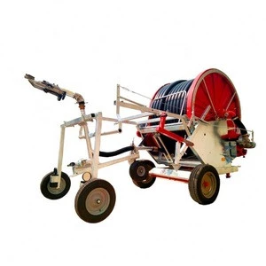 Low Price Traveling Watering Hose Reel Mobile Farm Irrigation System