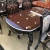 Import Luxury design dining table and chair set wooden restaurant furniture from China