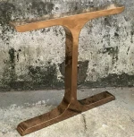 Luxury furniture leg gold coated stainless steel dining table base