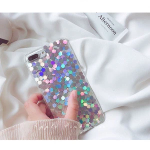 Luxury Girls Fashion Shiny Bling Mixed Mobile Phone Cases Accessory Accessories Tpu Phone Case Cover For iPhone Samsung Girls