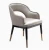 Import Luxury Italian Dinner Chairs Design Office Leather Dinner Table set 6 Chairs from China