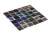 Import Luxury wall deorcation color glass rainbow mosaic tile from China