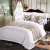 Import luxury white bedding set hotel  5 star hotel living room 100% cotton bedding set from China