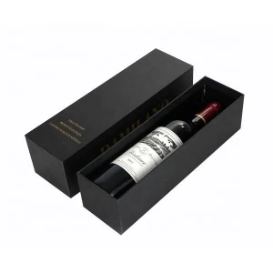 Luxury wine tin glass sublimation bottle chocolate storge christmas packaging leather presentation packing gift box