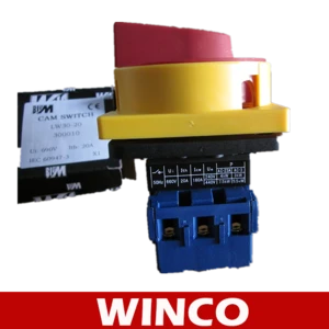 LW26GS Series Padlock type power cut off switch ON-OFF rotary switch