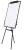 Magnetic Office Whiteboard Easel Holds Flipcharts