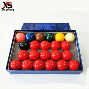 Manufacture price standard size good quality snooker billiard balls