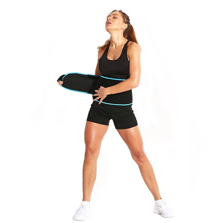 Manufacturer Custom Logo Neoprene Waist Sweat Trainer Belt Women Waist Trimmer Slimming Belt