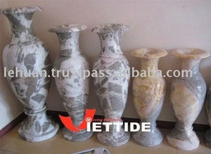 Marble Flower Vases and Pots from Viet Nam