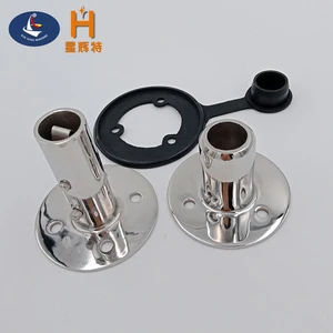 Marine supplies boat parts accessories stainless steel mounting shoe