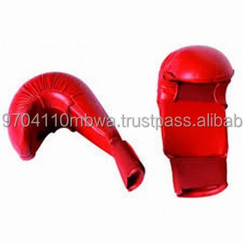 Martial Arts Protect Gear Sparring Competition Karate Gloves red Karate Mitt Gloves