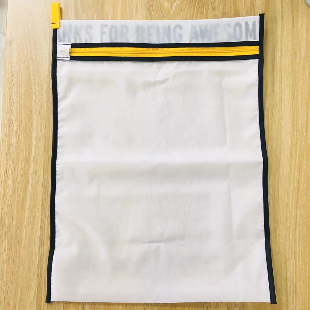 Meets stop micron waste concept high quality nylon mesh laundry bag