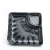 Import melamine matte black custom made logo Snacks plate dessert dish 7 inch Soy sauce dish from China