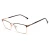 Import Mens classic square metal eye glasses eyewear optical from China