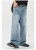 Import mens jeans denim Streetstyle oversized unisex ultra baggy jeans men Straight blue wide leg jeans for men from China