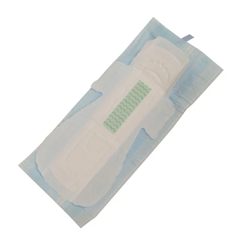 Menstrual Feminine Hygiene Period  Products Night usesd 350mm Comfortable Anion chip disposable Women Sanitary Napkin