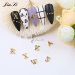 Metal Charms Nail Alloy Zircon Diamond Nail Drill Bit Designer Supplies Decoration Nail Art