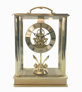 Metal mechanical desk clock