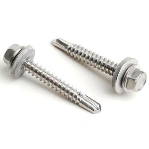 Metal Steel Roofing Screw Washers Hex Head Self Drilling Tapping Screw for sandwich panels