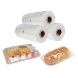 micperforated POF Shrink Wrap Film 12mic for food packing