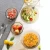 Microwave Oven Heat Resistant Binaural Bowl Fruit Salad Rice Bowl Deep Dish Water Cup Glass Dinnerware Set