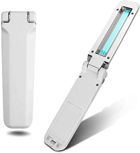 Mini handheld uv disinfection lamp home health dermicidal lamp ultraviolet lamp with USB cable