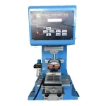 Mini ink cup pad printer for golf ball and sunglasses frame tampo printing machine