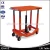 Import Mini scissors mobile hydraulic atv lift table 100kg with rollers from China