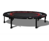 Mini Trampoline Cardio Home Rebounder Exercise Fold Fitness Trampoline With Adjustable Handrail