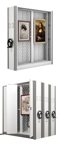 Buy Mobile Shelving System High Density Office Storage Hospital Filing ...