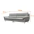 Import Modern Deco most popular living room furniture couch sectional sofa from China