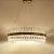 Import modern design hanging light crystal kitchen island hanging lamp pendant light from China