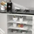 Import Modern Furniture Simple Wardrobe Kitchen Refrigerator Bookcase Metal Storage Trays from China