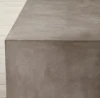 Modern Living room furniture  brown wooden cement top tee table Coffee Table
