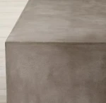 Modern Living room furniture  brown wooden cement top tee table Coffee Table