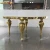 Import modern luxury mdf top round hotel wedding dining table from China