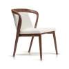 Modern Presidential chair wood chair high quality dining arm chair rope seat and solid wood restaurant chair