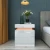 Import Modern Simple Bedside Table with LED  Colorful Lights Bedside cabinet from China