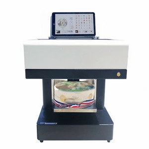 Most popular cappuccino latte coffee printer with CE certificate