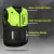 Import Motorcycle Riding Vest Breathable Touring Street Urban Apparel Adventure Black and Green Summer chest back pad protector JK116 from China